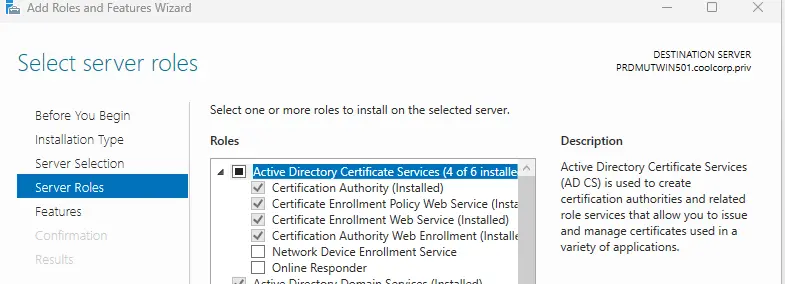 Liste des dépendances MS à installer