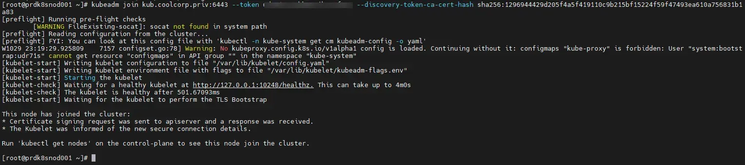 Ajout du node