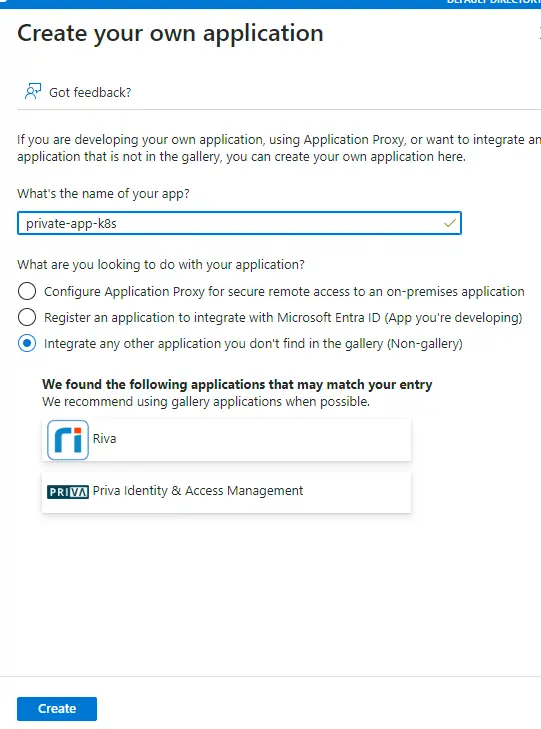 Création d'une application d'entreprise custom