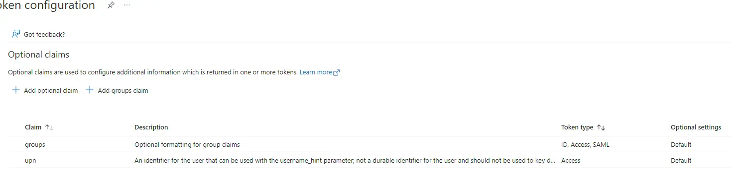 Bilan des options pour le token