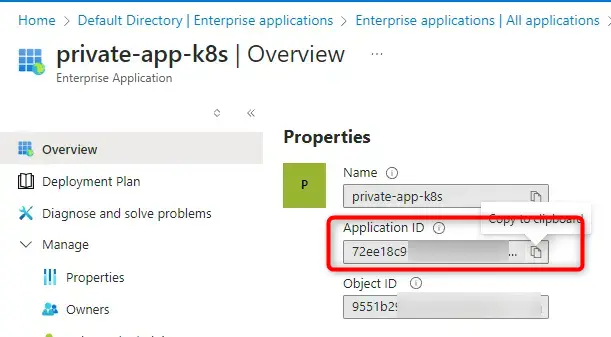 application ID