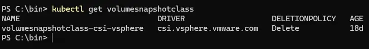 Controle de fournisseur de snapshot