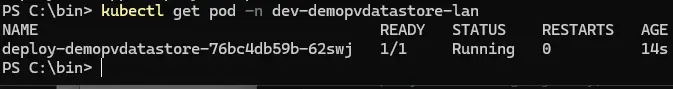 Controle du pod témoinlab