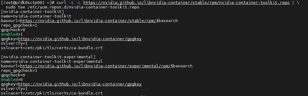 Repo supplémentaire pour les conteneurs toolkit