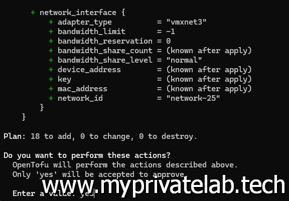 Apply OpenTofu/Terraform
