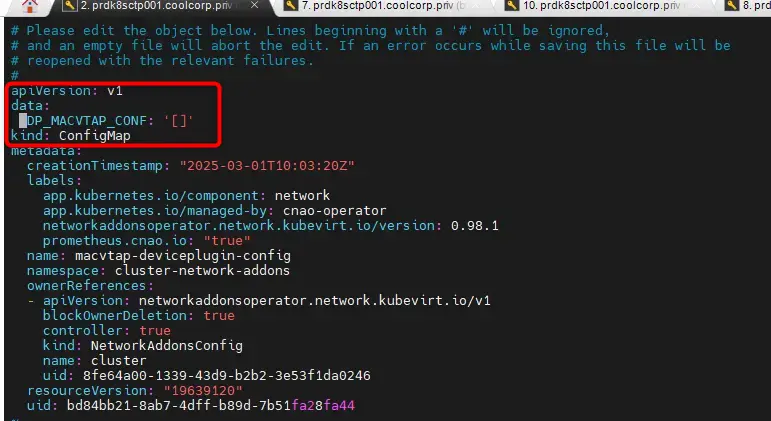 Contenu du cm par défault de macvtap