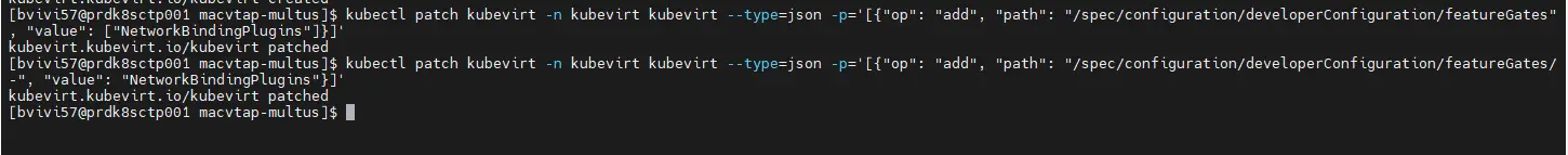 Activation des feature gates