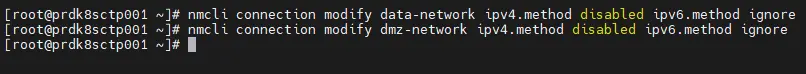 Usage de nmcli