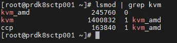 Controle de l'exécution de KVM