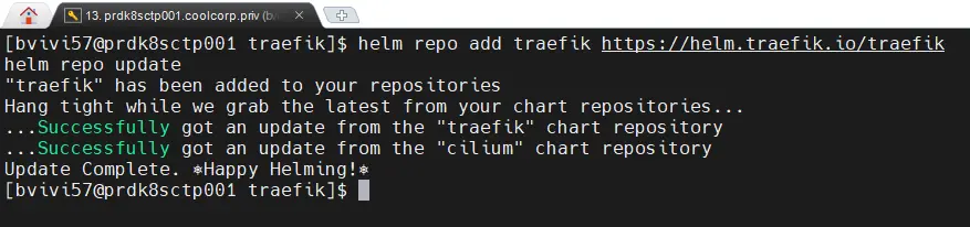 Ajout du repo pour traefik