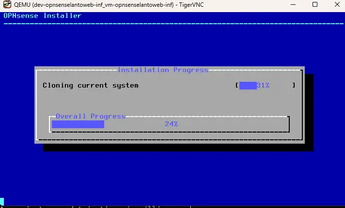 Configuration OPNsense