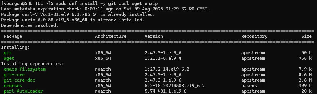 Installation de prerequis pour reconftw