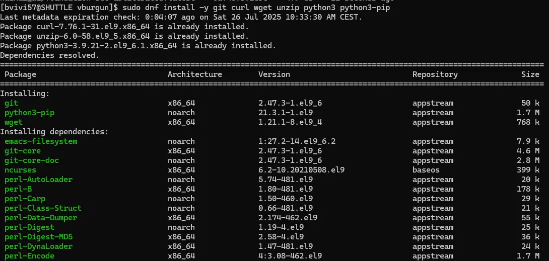 Installation de prerequis pour reconftw