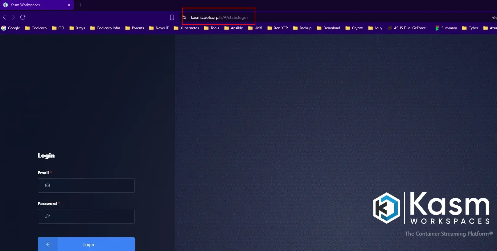 Page exposée sur l'adresse public