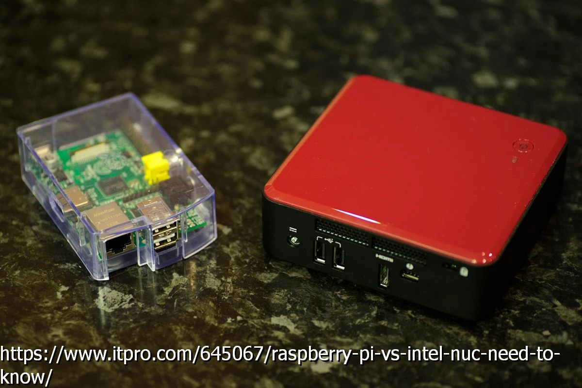 Raspberry Pi ou Intel NUC: pas besoin de beaucoup de puissance