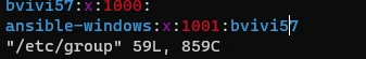 Groupe Ansible