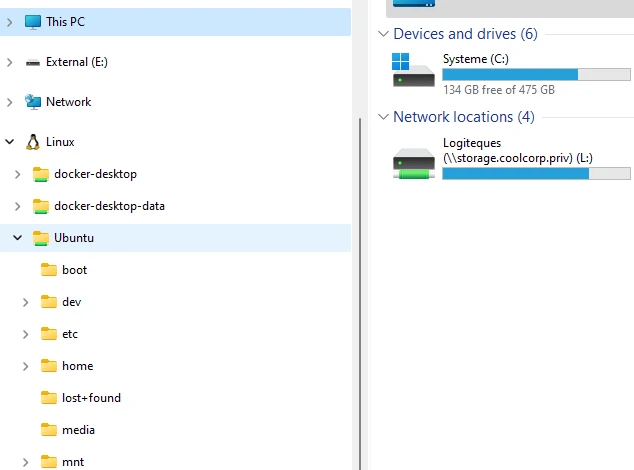 WSL sous Windows 11