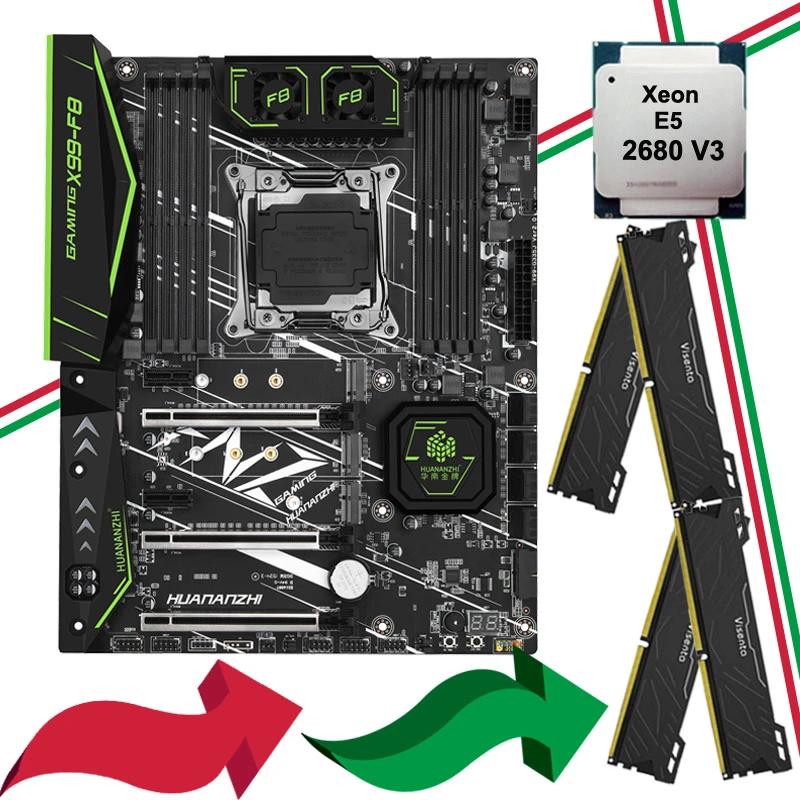 Référence de carte mère chinoise pour plateforme X99