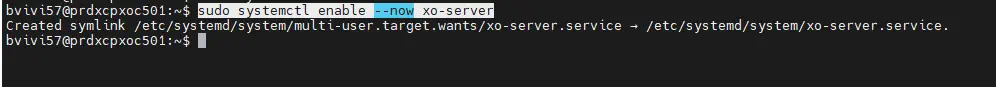 Activation du service XO