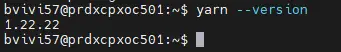 Controle de la version de Yarn